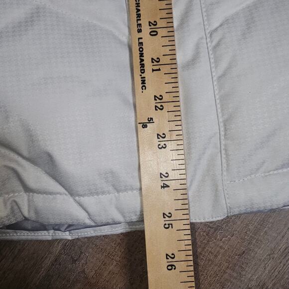 Northface Goosedown, 600 Fill,  Winter White, Puffer Jacket Large PTP 21.5 L. 25 - Picture 5 of 11